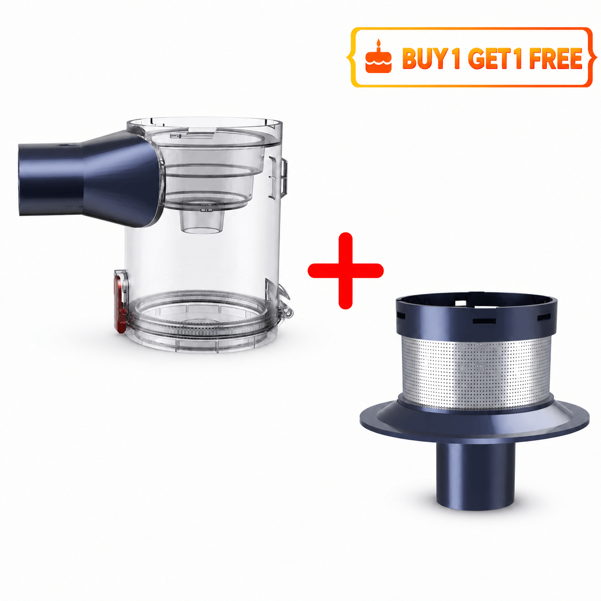 Buture Staubbecher für VC50 Red Staubsauger