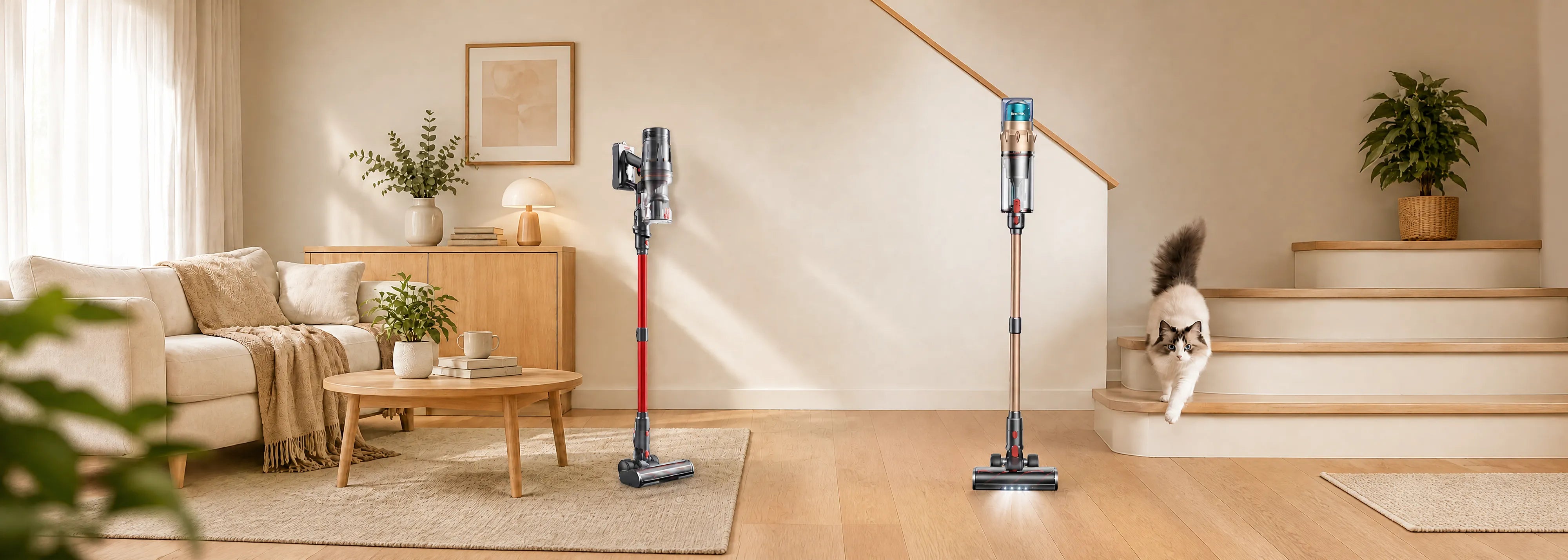 Buture BP Series vacuum collection, including BP20 vacuum and VAC01 vacuum for deep clean to tackle difficult household cleaning tasks. Whether dealing with pet hair or allergens, the BP Series ensures your home is always fresh and inviting.
