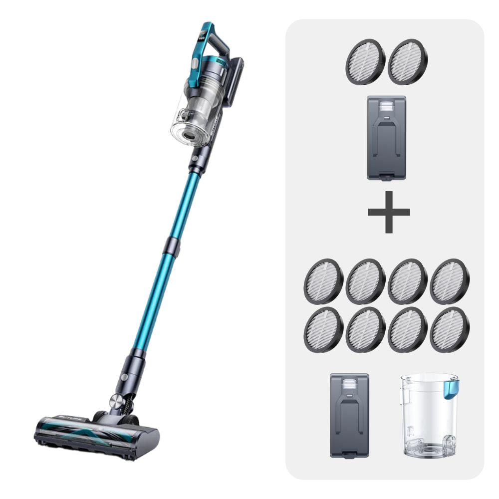 Pacchetto sottovuoto: Buture Aspirapolvere VC60 + 2 batterie + 10 filtri HEPA