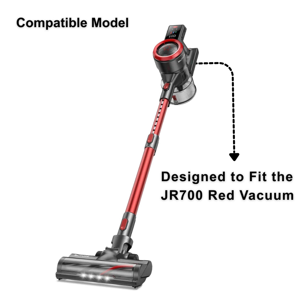 Buture Batteria di ricambio per aspirapolvere JR700 Red